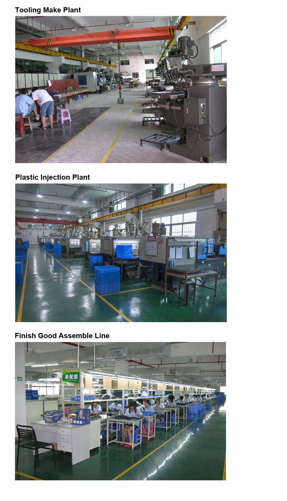selfie stick production plant