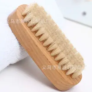 Double-Sided Massage Brush Wooden Handle Luffa Bath Brush — feature 36