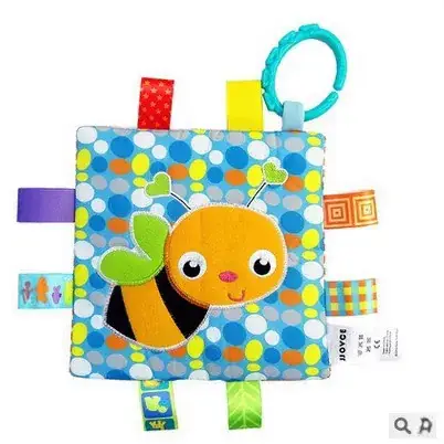 Baby Soothing Toy with Soundpaper & Scratch