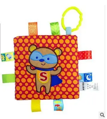 Baby Soothing Toy with Soundpaper & Scratch
