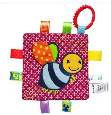 Baby Soothing Toy with Soundpaper & Scratch