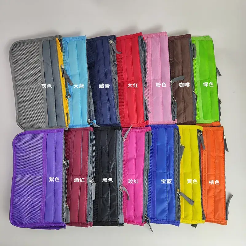 Purple Double Zipper Cosmetic Storage Bag - Image 19