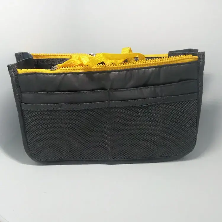 Purple Double Zipper Cosmetic Storage Bag - Image 6