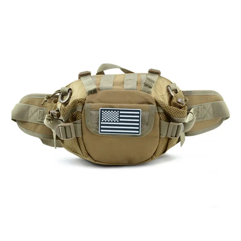 Military Camo Tactical Waist Bag for Hiking Sports Fitness - Image 12