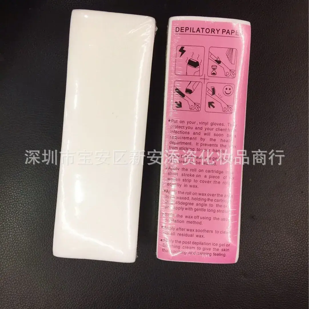 Non-Woven Hair Removal Wax Paper 100 Pieces - Image 2