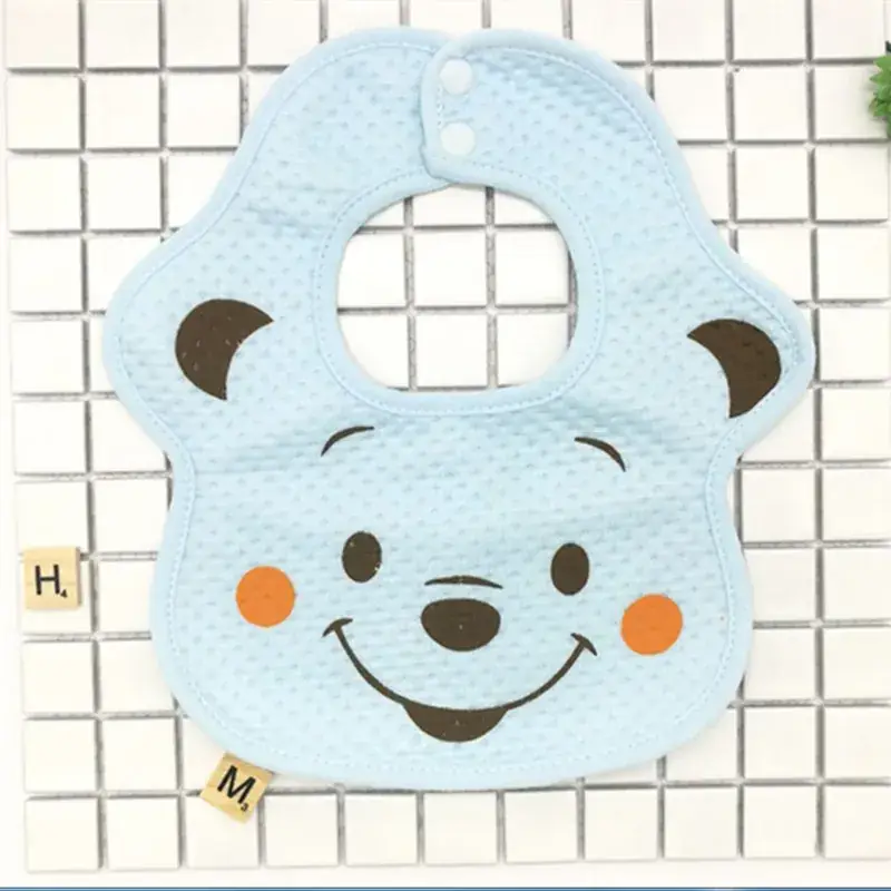 Baby Saliva Towel Bib with Rotating Design - Image 2