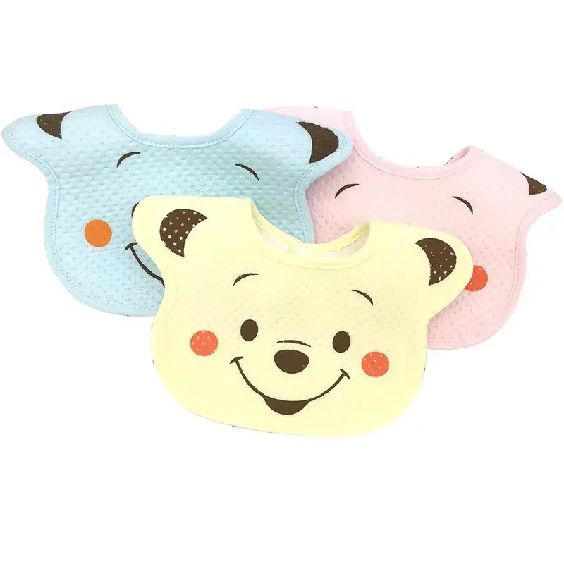 Baby Saliva Towel Bib with Rotating Design - Image 4
