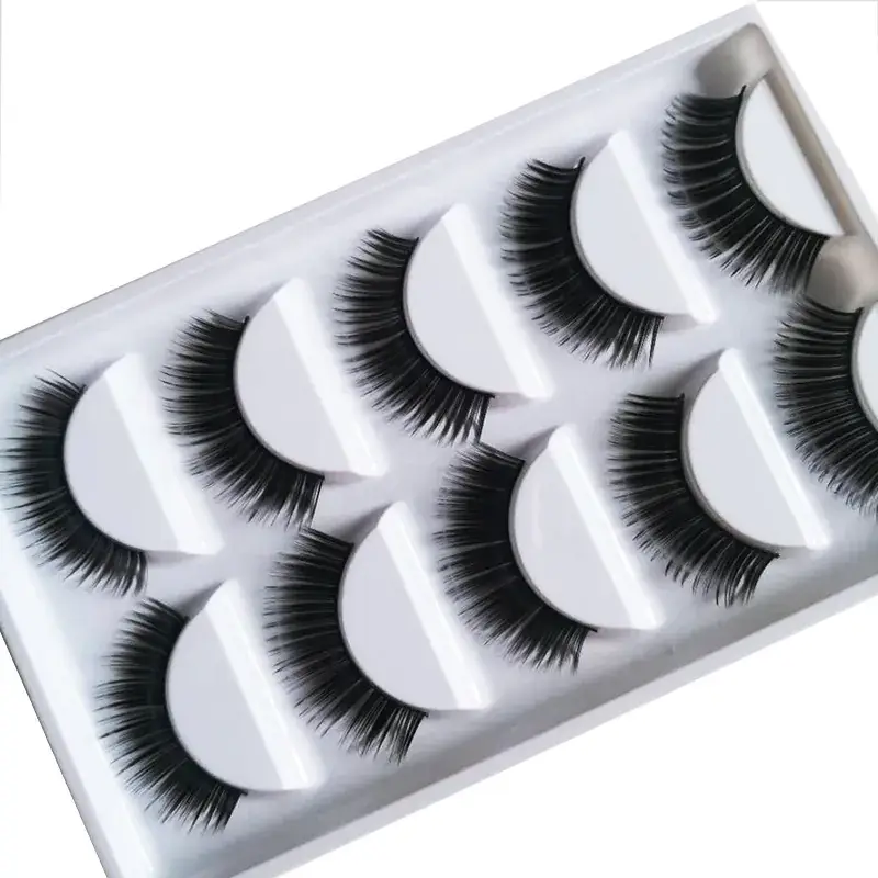 Wholesale False Eyelashes 5 Pairs Thick Curled - Image 7