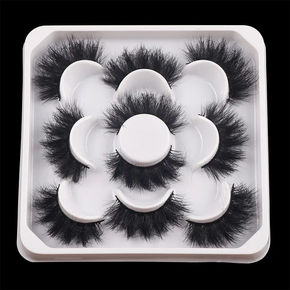 Wholesale False Eyelashes 5 Pairs Thick Curled — feature 6