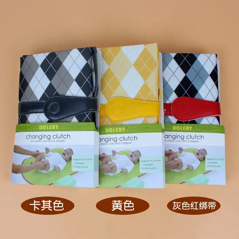 Newborn Waterproof Baby Diaper Pad Yellow - Image 3