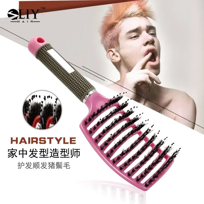 Pigmented Hair Style Comb with Wide Teeth for Big Bend - Image 8