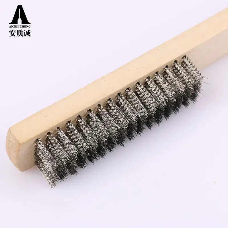 An Zhicheng Wooden Brush for Paint & Rust Removal