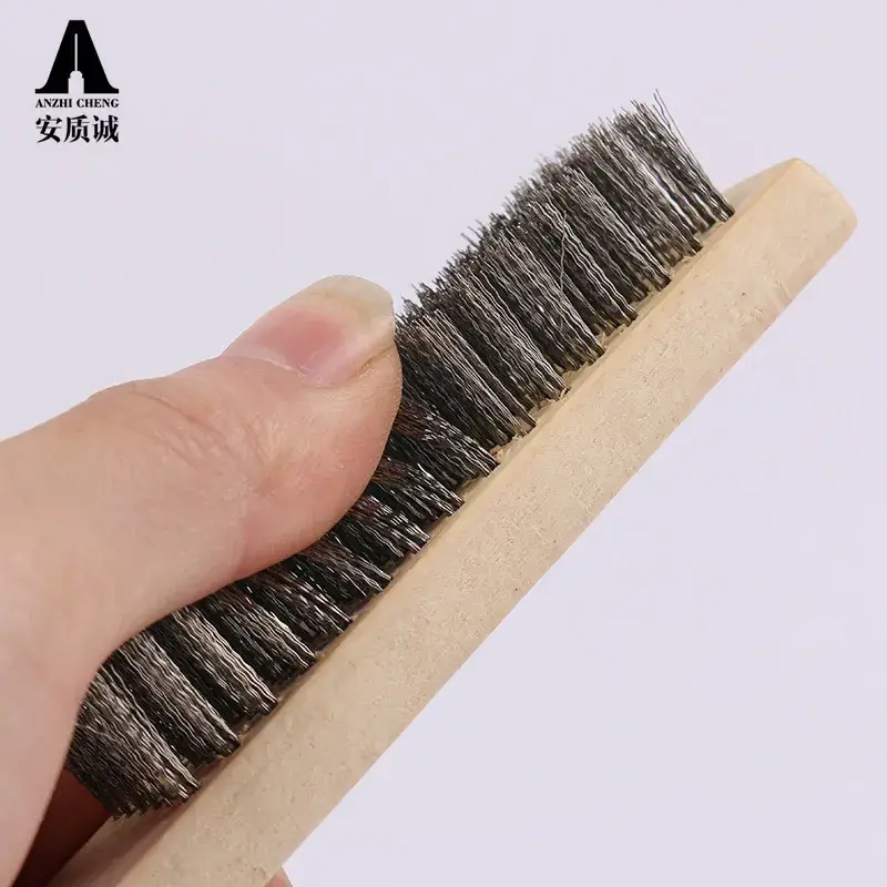 An Zhicheng Wooden Brush for Paint & Rust Removal