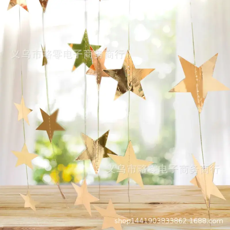 4m mirror Golden Star Flower (trumpet)