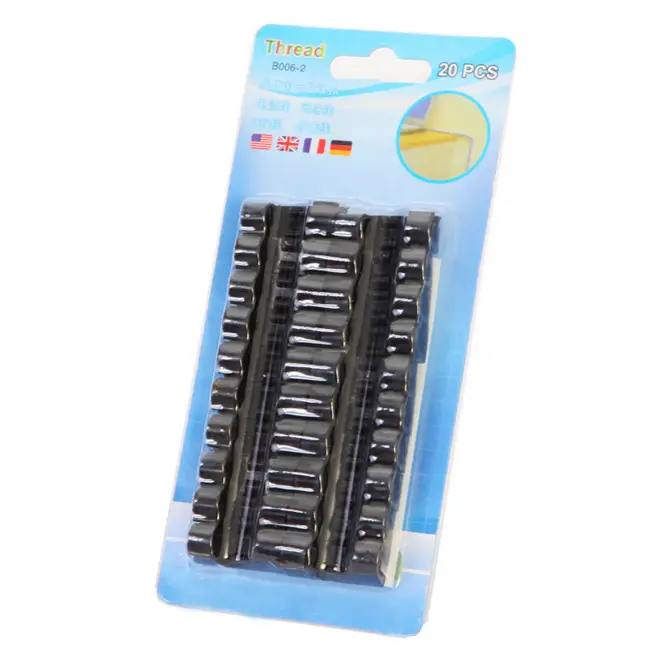 Self-adhesive wall wire organizer fixing clip wire network cable storage collator data cable fastening buckle 20 pieces