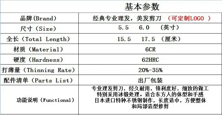 5.5 6.0 6cr