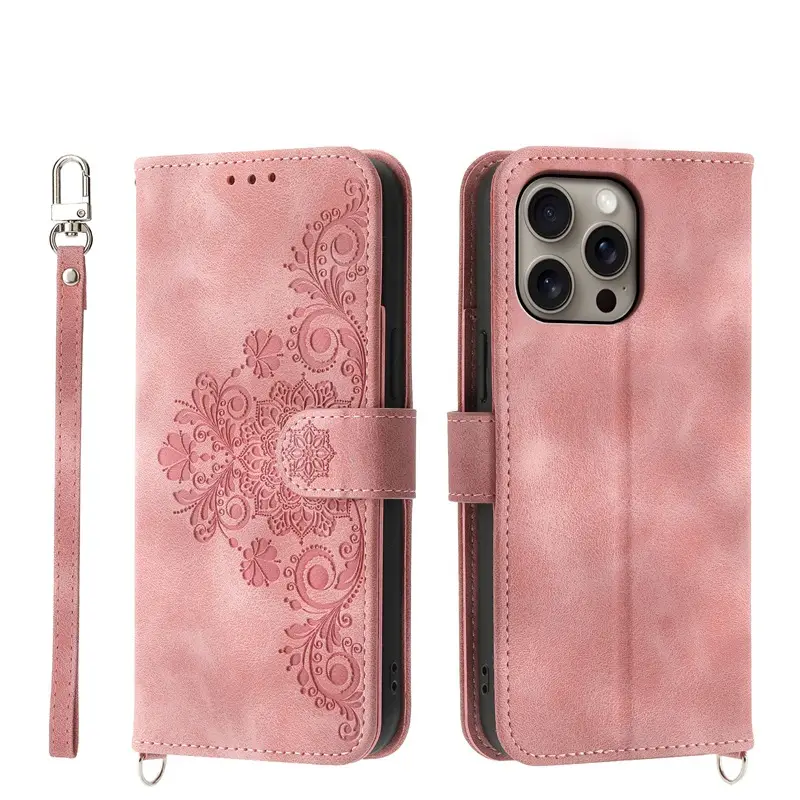 Purple Embossed Phone Case for iPhone 17 - Image 3