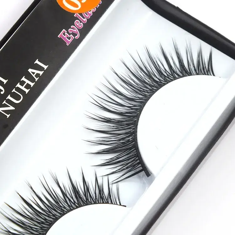 False Eyelashes Black False Lashes 058 - Image 12