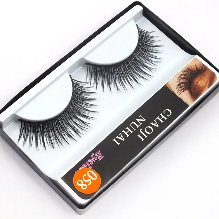False Eyelashes Black False Lashes 058 — feature 2