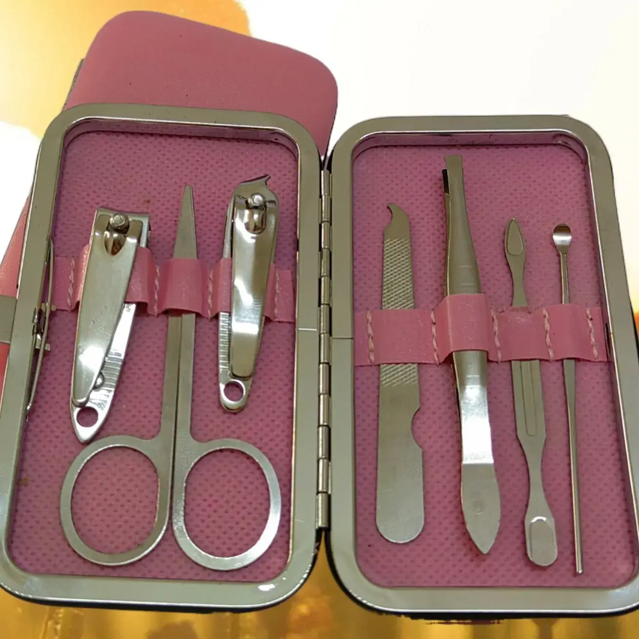 7-Piece Nail Clippers Set for Men Women