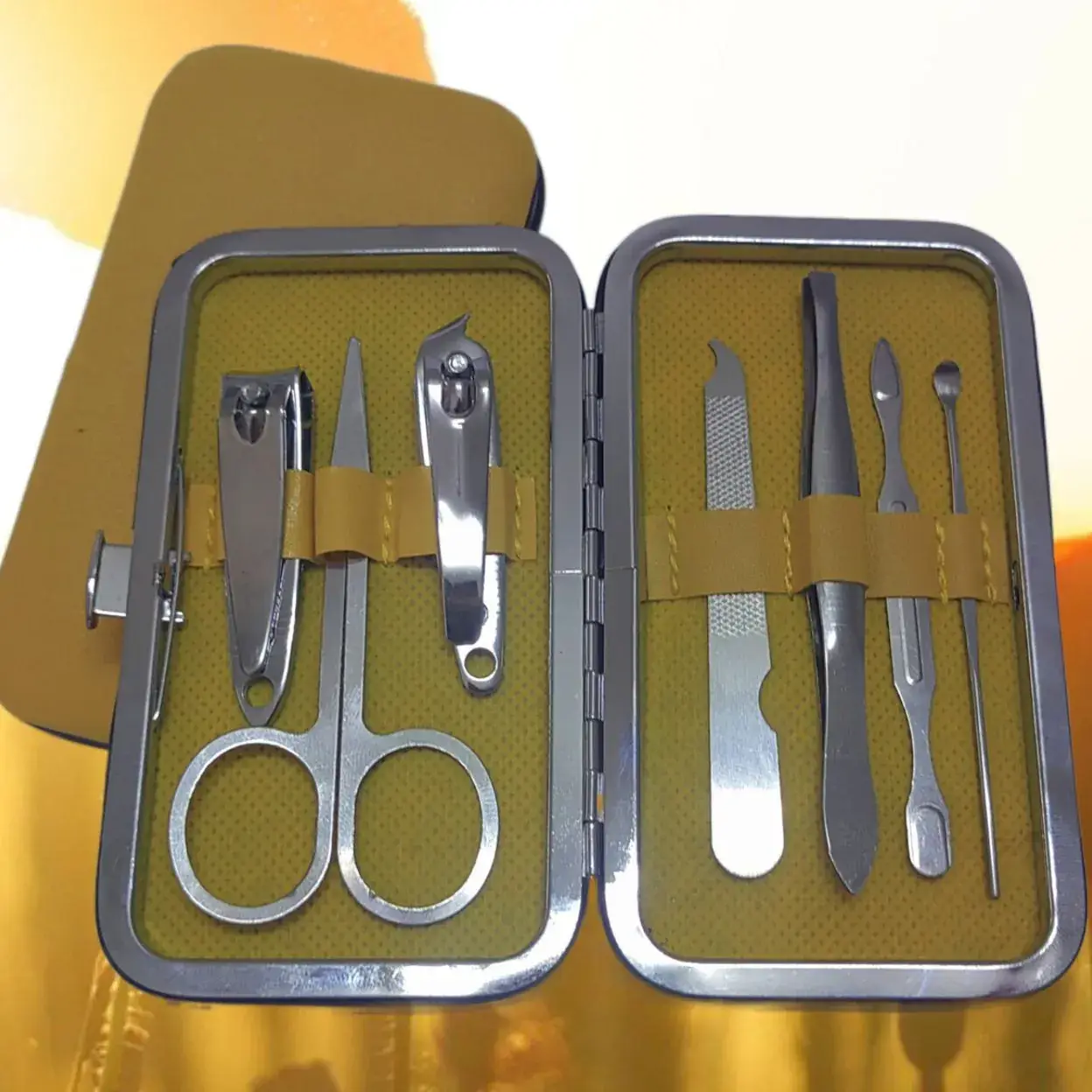 7-Piece Nail Clippers Set for Men Women