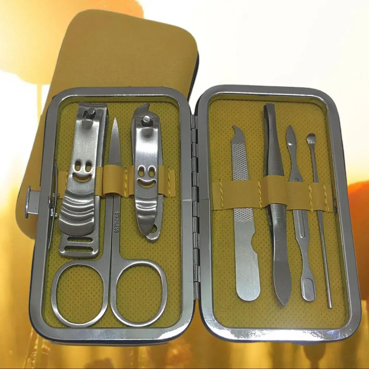 7-Piece Nail Clippers Set for Men Women