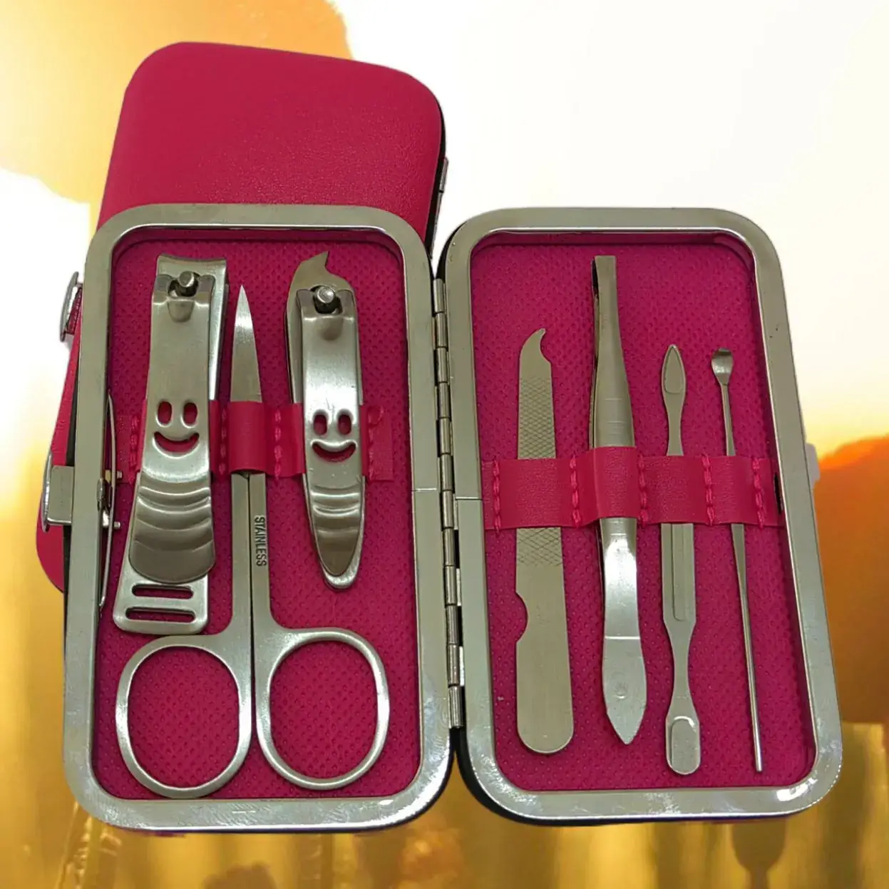 7-Piece Nail Clippers Set for Men Women