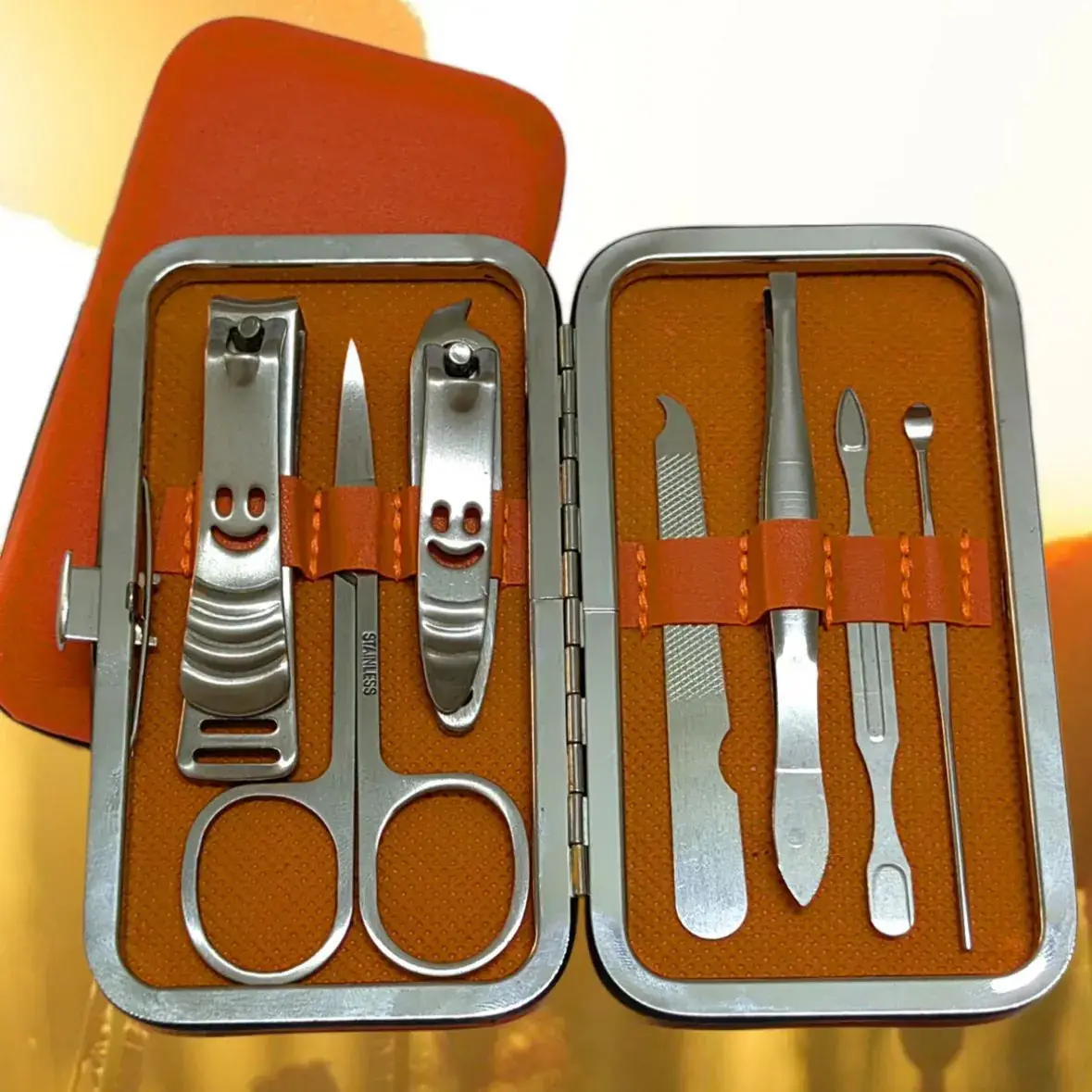 7-Piece Nail Clippers Set for Men Women