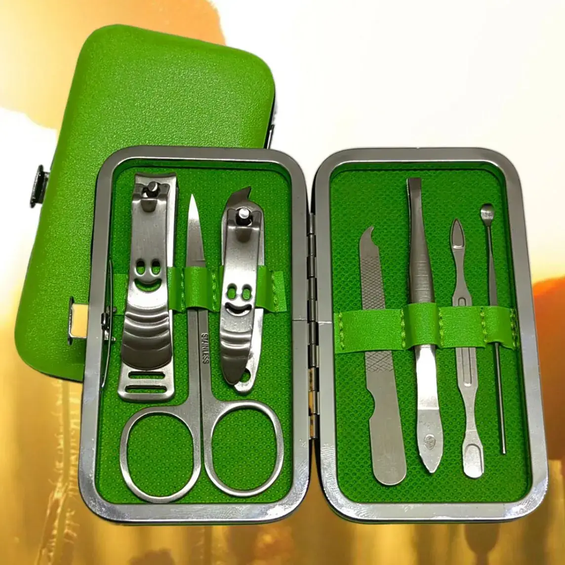 7-Piece Nail Clippers Set for Men Women