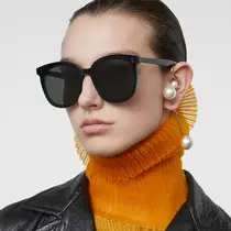 Black Polarized Sunglasses for Men Women Large Frame — feature 11