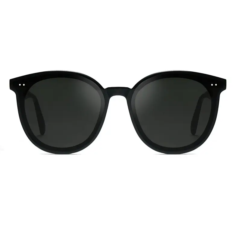 Black Polarized Sunglasses for Men Women Large Frame — feature 24