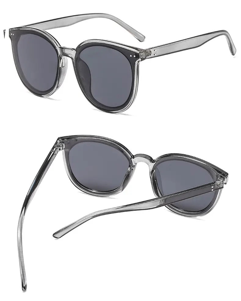 Black Polarized Sunglasses for Men Women Large Frame — feature 37