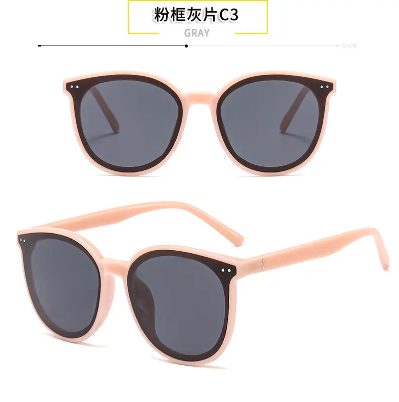Black Polarized Sunglasses for Men Women Large Frame — feature 39