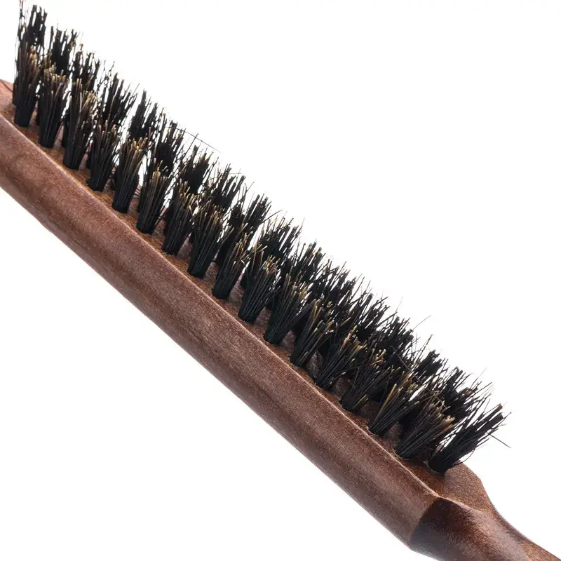Wooden Hair Comb with Pointed Tail for Makeup & Shaving - Image 11