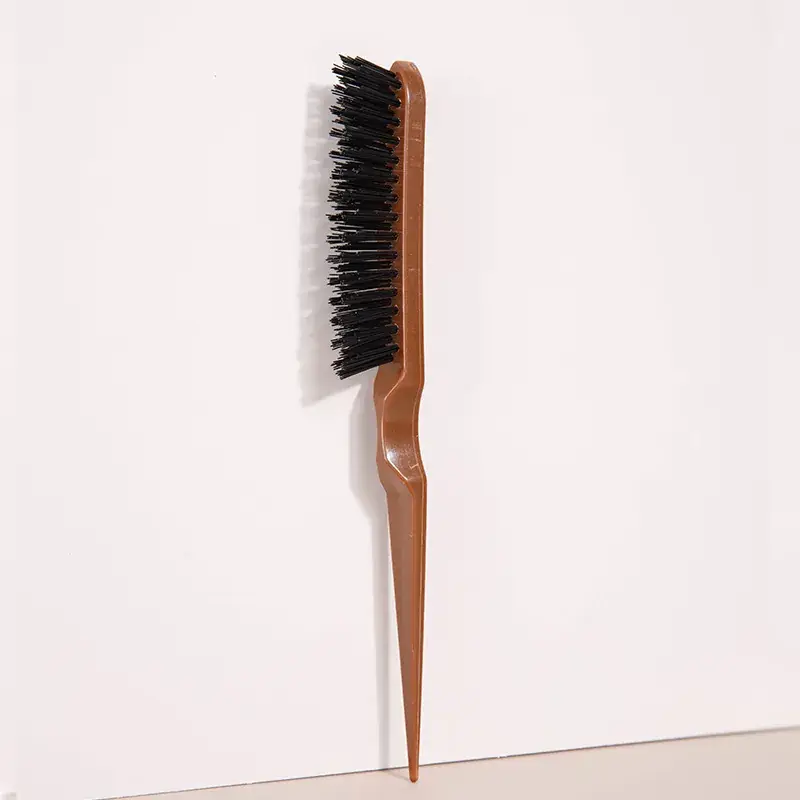 Wooden Hair Comb with Pointed Tail for Makeup & Shaving - Image 3
