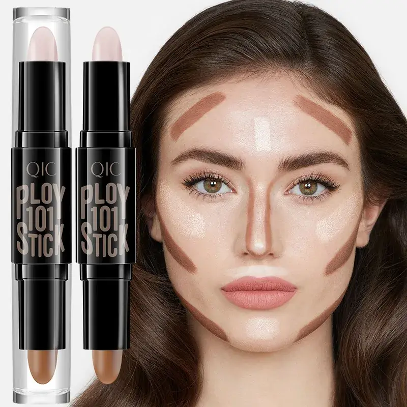 Qic Double-Ended Contouring Stick Concealer & Nose Shadow - Image 5