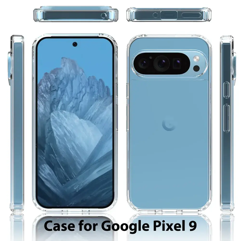 Google Pixel10 Pro Fold Clear Acrylic Phone Case Anti-Yellow Anti-Drop - Image 4