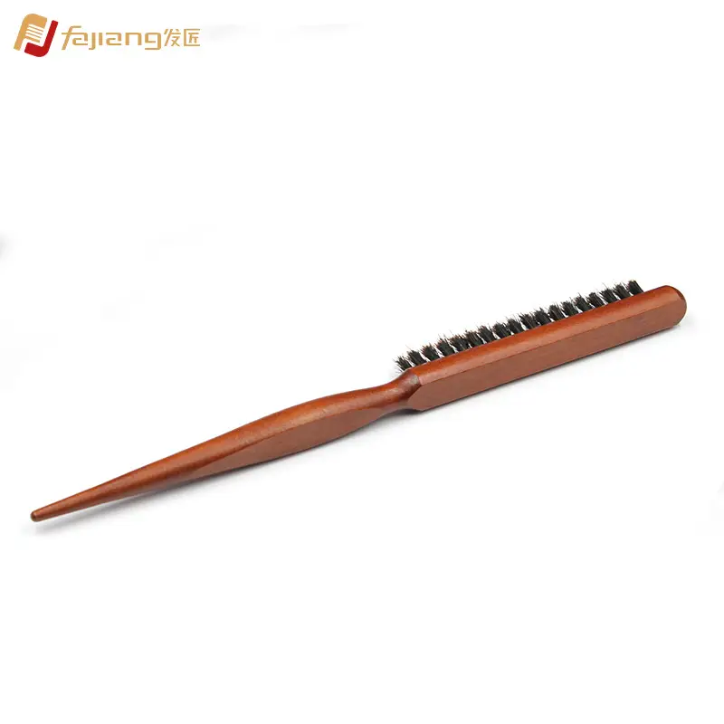 Rosewood 3-Row Hair Comb for Fluffy Styling - Image 4