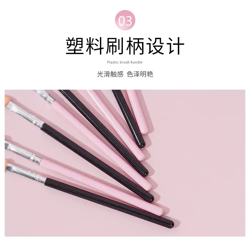 Two-Color Heart Shadow Brush Makeup Tools - Image 34
