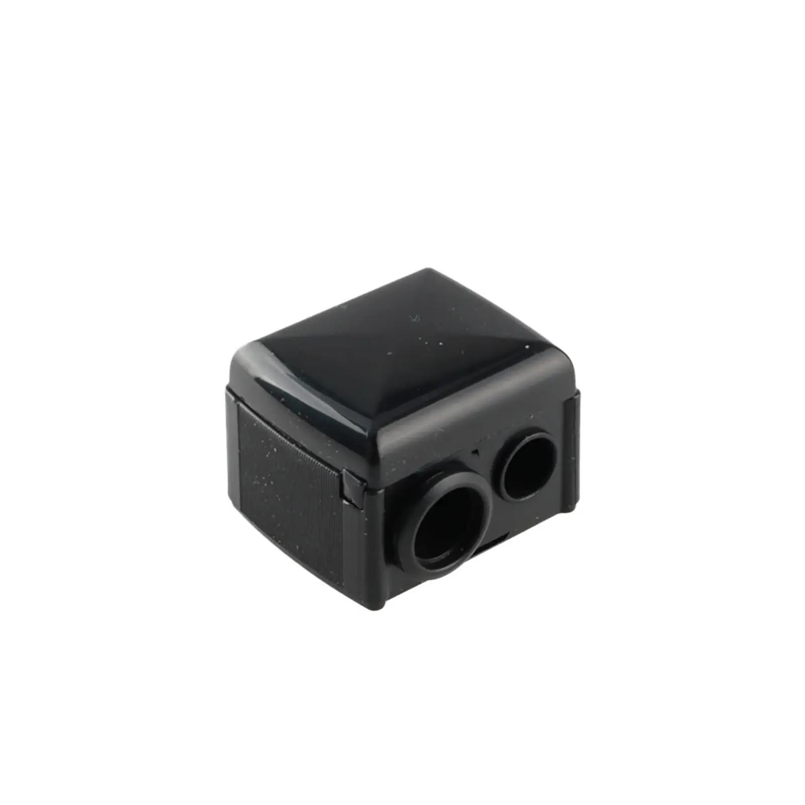 Romei Double Hole Pencil Sharpener Black - Image 5