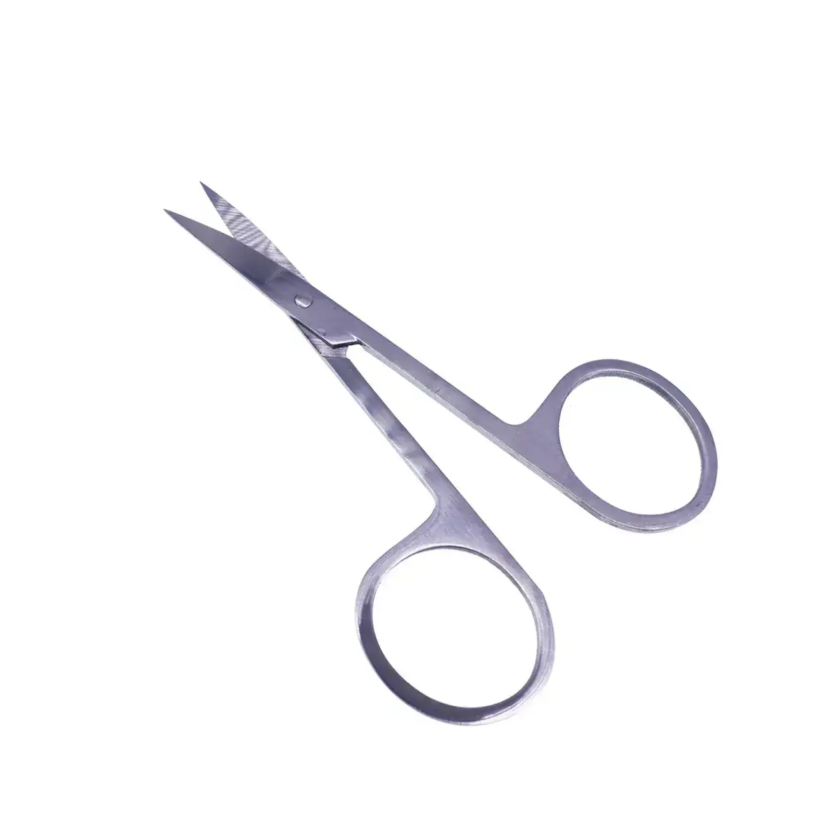 Eyebrow Trimming Scissors Wholesale Silver - Image 3