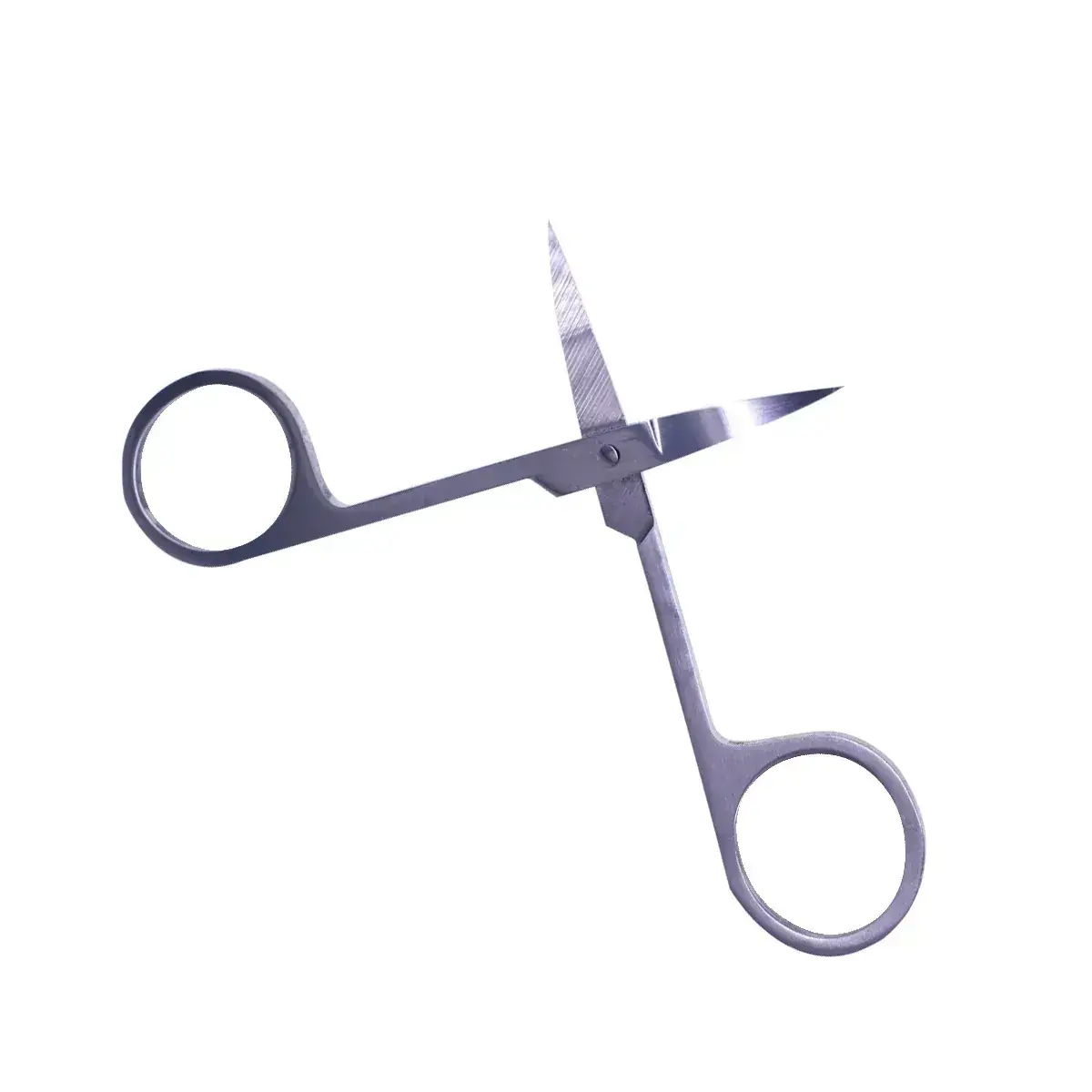 Eyebrow Trimming Scissors Wholesale Silver - Image 6