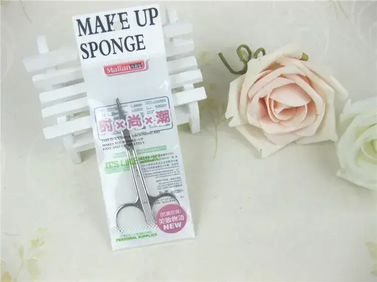 Eyebrow Trimming Scissors Wholesale Silver — feature 18