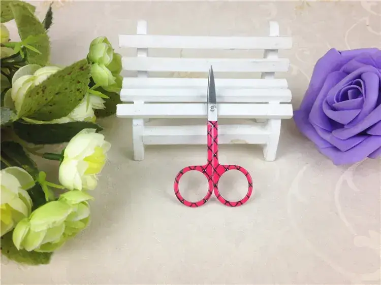 Eyebrow Trimming Scissors Wholesale Silver — feature 9