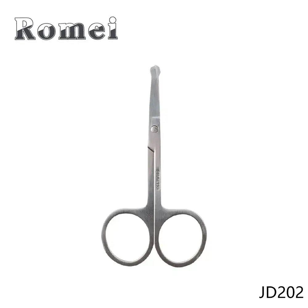 Eyebrow Trimming Scissors Wholesale Silver - Image 2