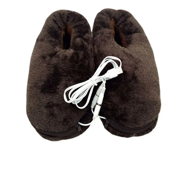 USB Shoes USB Heated Boots Usb5V Electric Heating Shoes Manufacturer Heating and Warmth Shoes Rechargeable Shoes Comfortable and Soft
