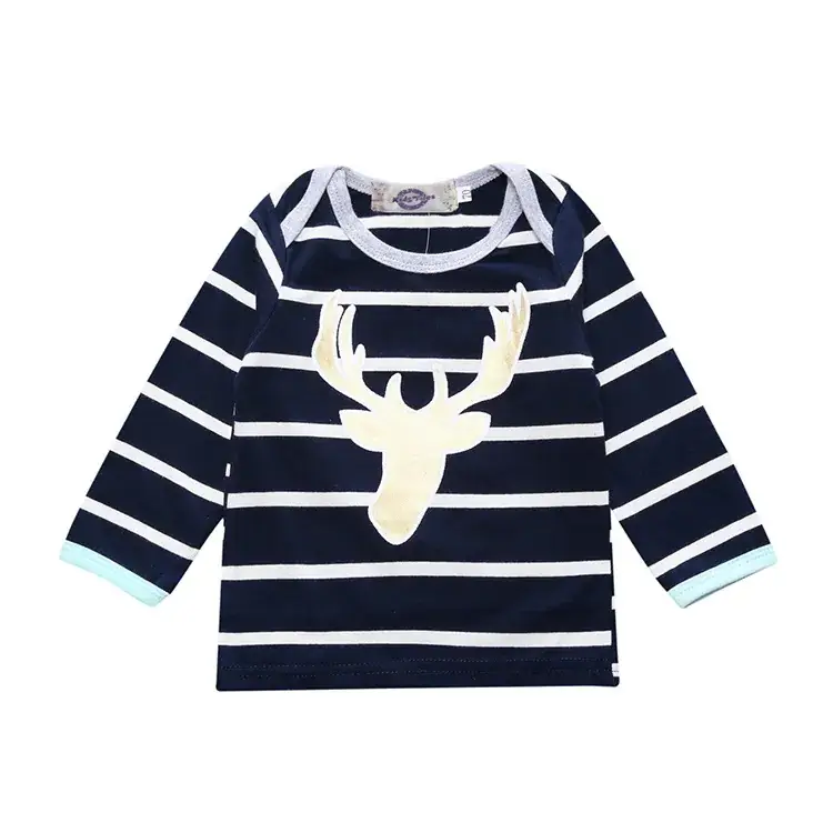 Baby Pajamas Set Blue Paw Print Long Sleeve Top & Pants with Hat