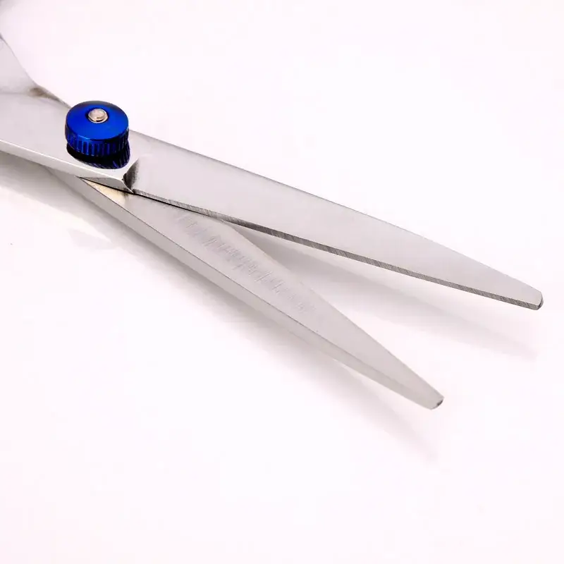 Red Screw Stainless Steel Hair Scissors Set - Image 3