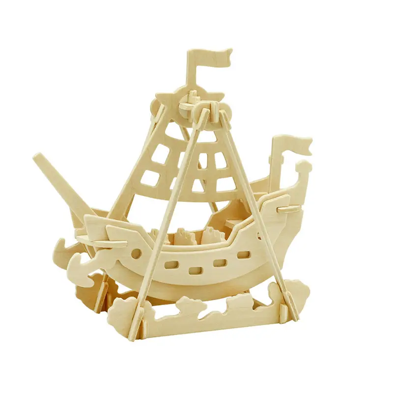 Wooden Military Model Building Blocks for Kids - Image 45