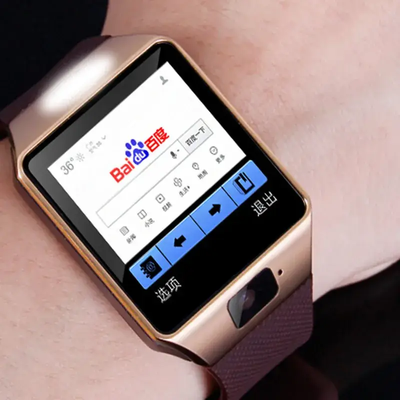 1.54" Bluetooth Smartwatch Black Rose Gold - Image 3